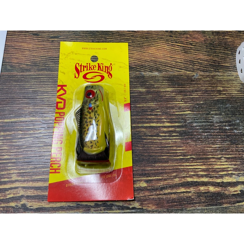 Strike King KVD Popping Perch - Natural Gold