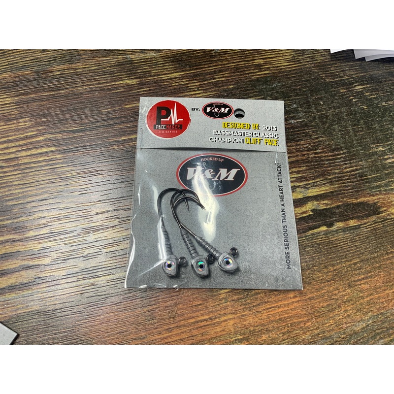 V&M Sonar Lockdown Minnow Head 1/8 oz. Lead