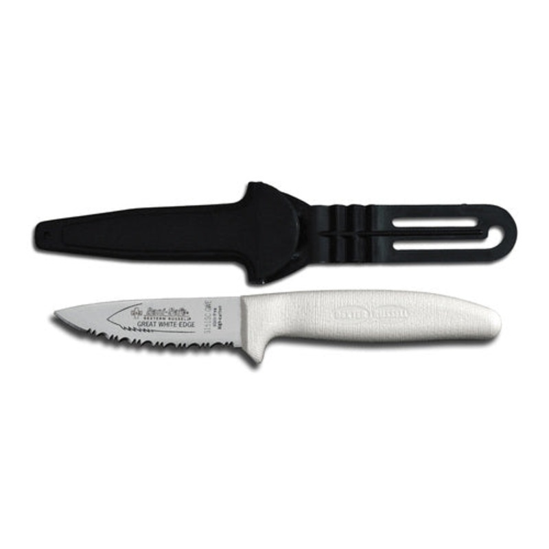 Dexter Russell Sani-Safe S151SC-GWE 3-1/2" Net Knife with Sheath