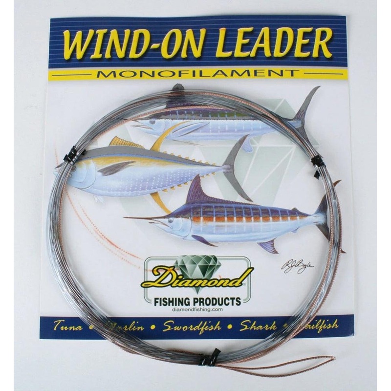 Diamond Monofilament Wind-On Leader
