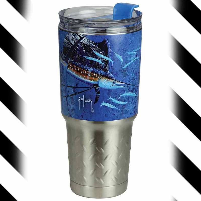 Guy Harvey Sailfish 32oz Stainless Tumbler | Capt. Harry's Fishing Supply