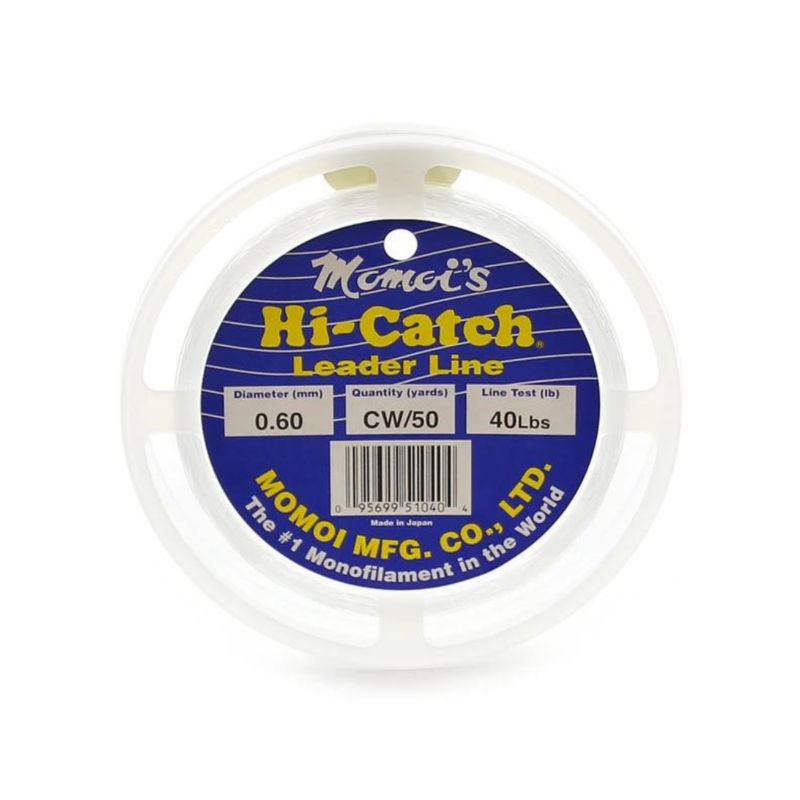 Momoi Hi-Catch Monofilament Leader (50 yd Coils)