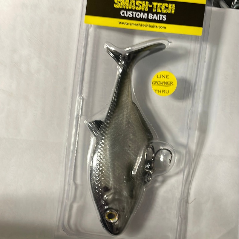 Smash Tech Swimbait 6 Green Gizzard
