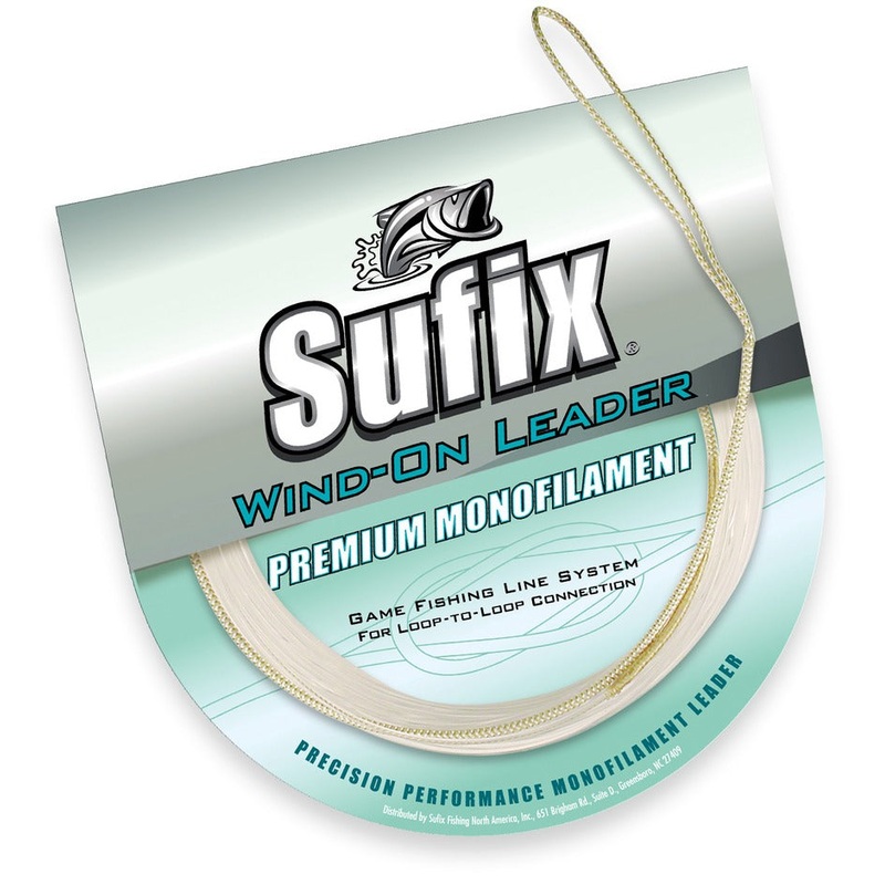 Sufix Wind-On Premium Monofilament Leader