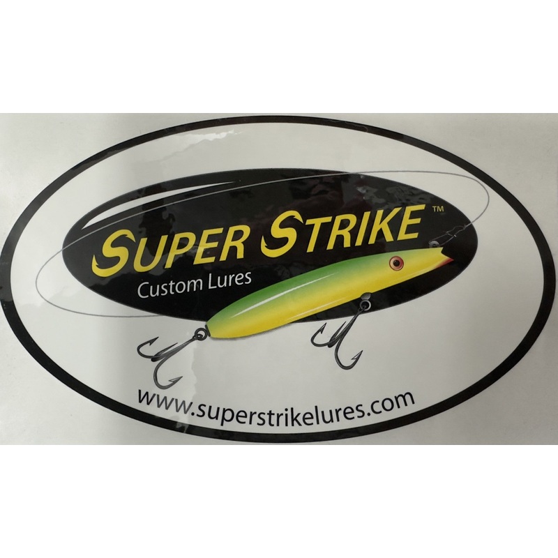 Super Strike Lures Decals