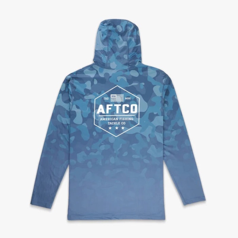 AFTCO - OG Camo UVX Long Sleeve Sun Protection Hoodie