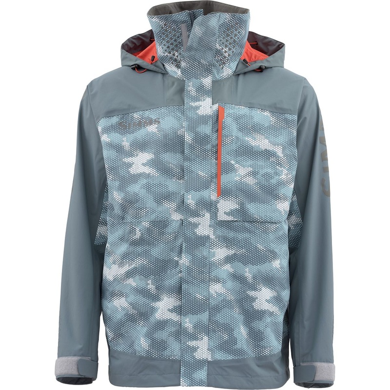 Simms Challenger Jacket Hex Camo Storm