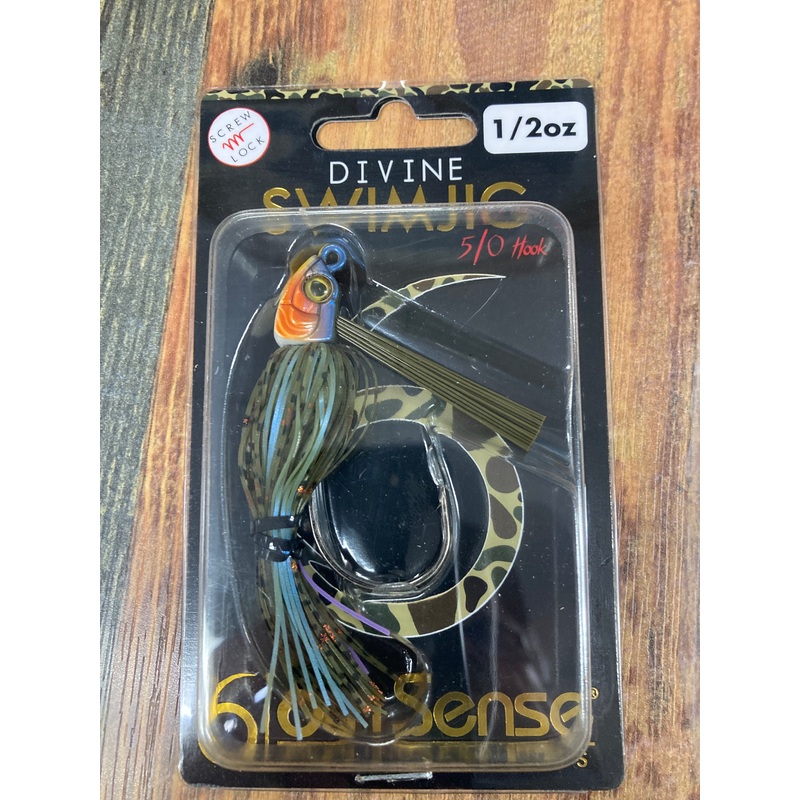 6th Sense Divine Swim Jig 1/2 oz. Candy Bluegill