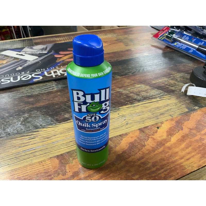 Bull Frog 50 SPF 50 6 oz. Spray