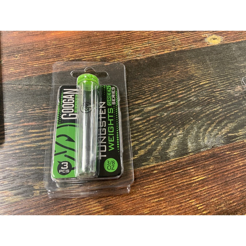 Googan Tungsten Weights 3/8 oz.