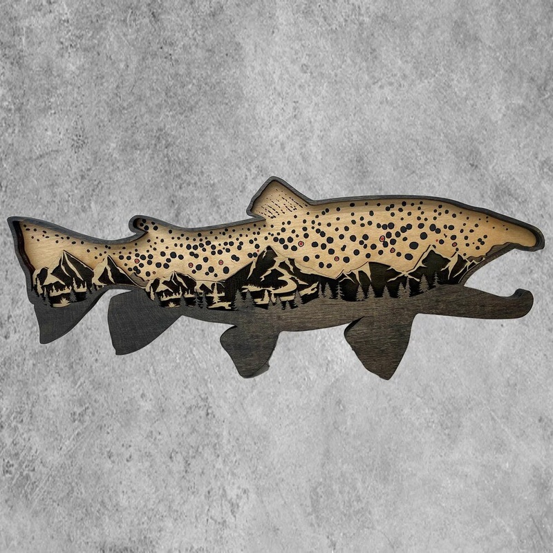 Hooked Design - Brown Trout 2.0