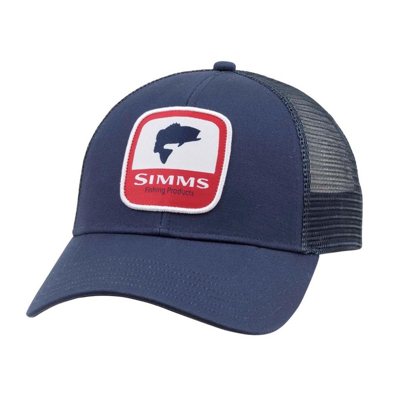 Simms Bass Patch Trucker Hats