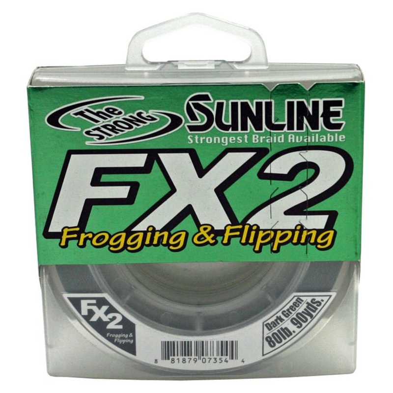 Sunline FX2 Green Braided Fishing Line