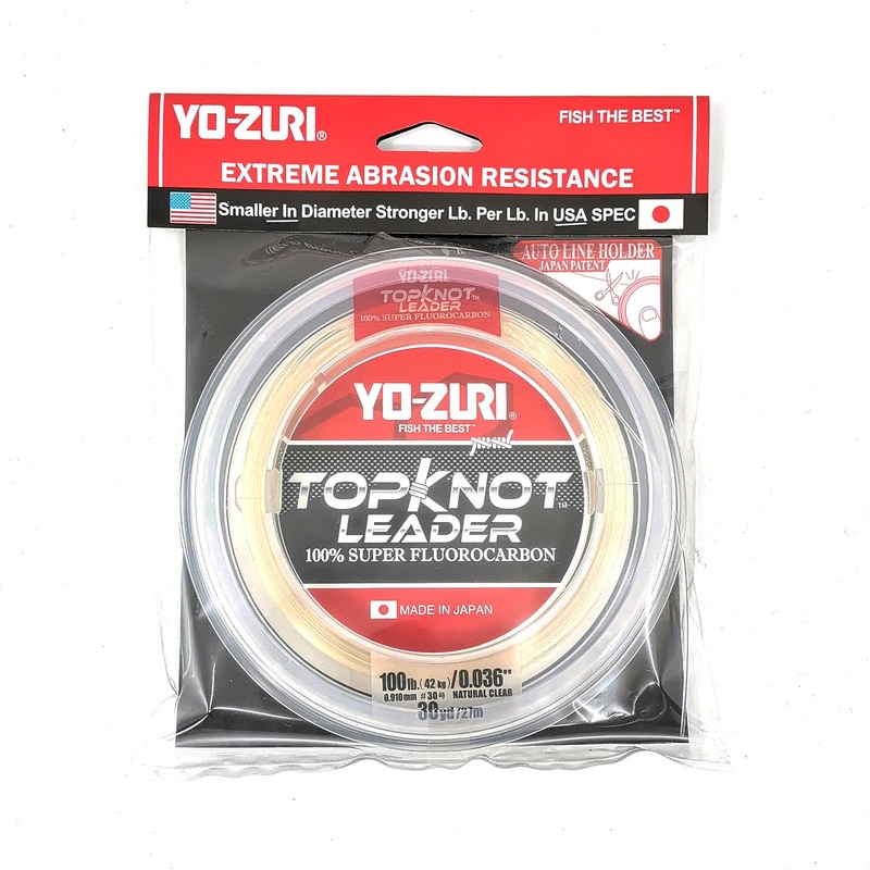 Yo-Zuri TopKnot Clear Fluorocarbon 30YD