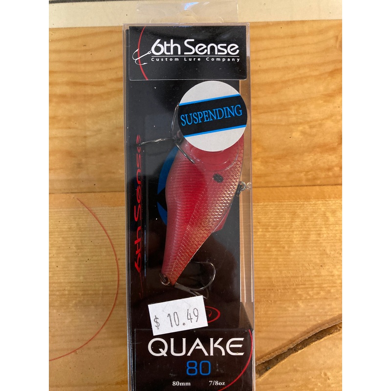 6th Sense Quake 80 - 7/8 oz. Red Proof