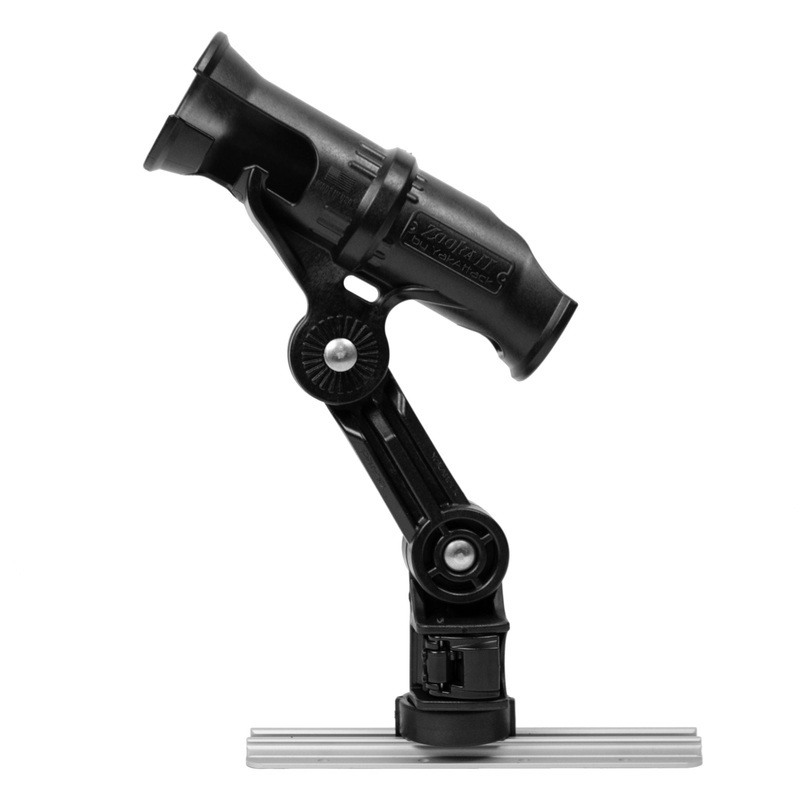 YakAttack Zooka II Rod Holder, Track Mounted, with 4 in Extension