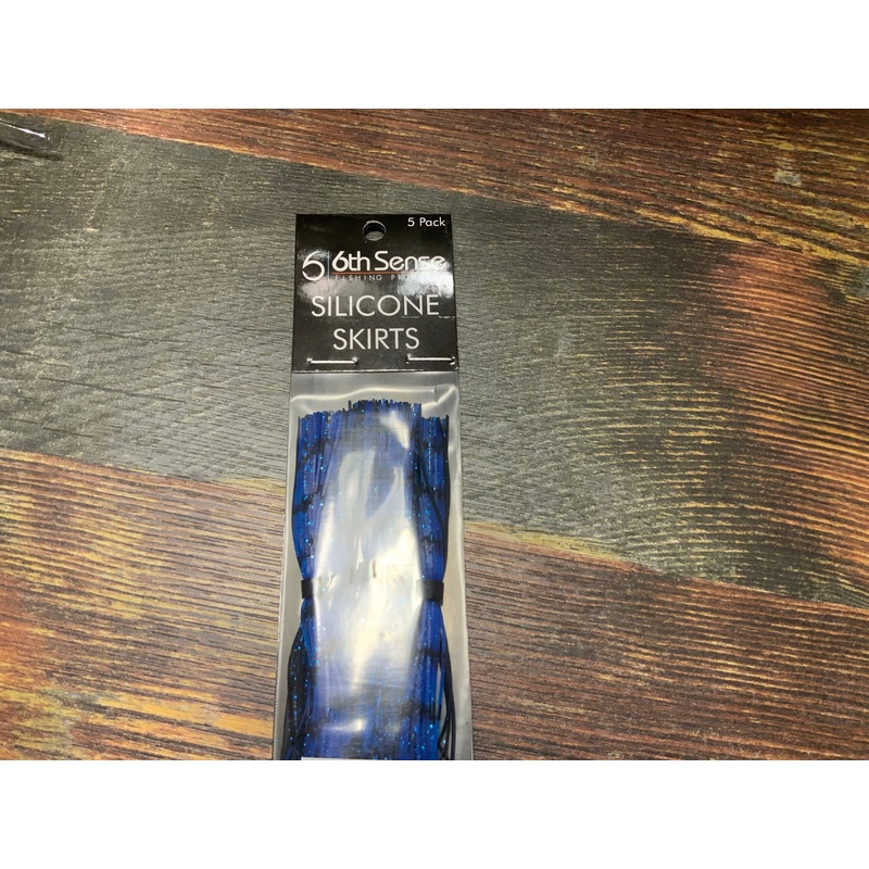 6th Sense Silicone Skirt - Black N Blue
