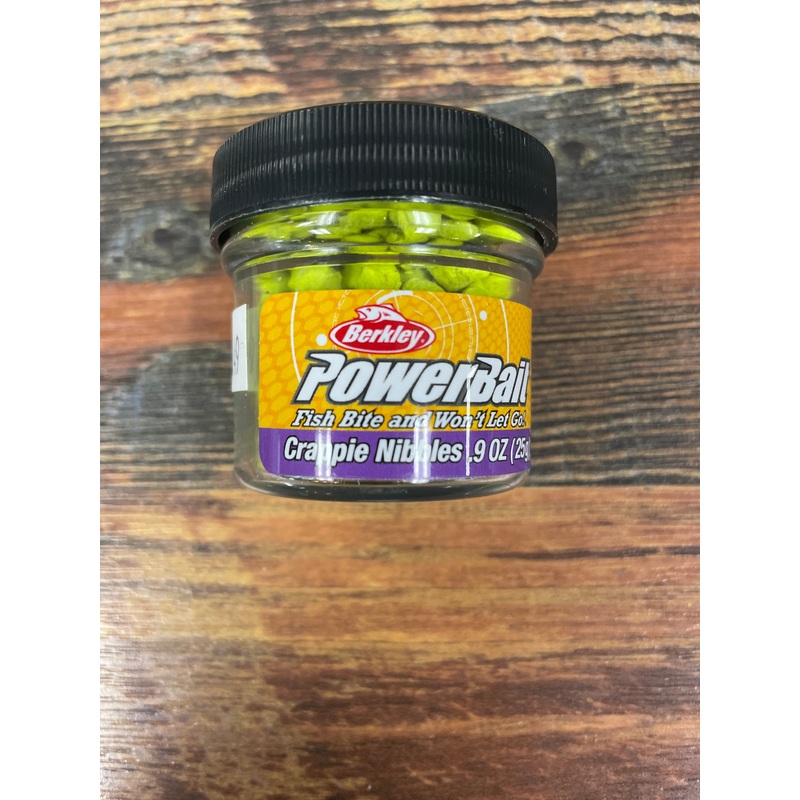 Berkley Crappie Nibbles - Chartreuse