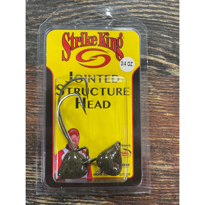 Strike King Jointed Structure Head 3/4 oz.
