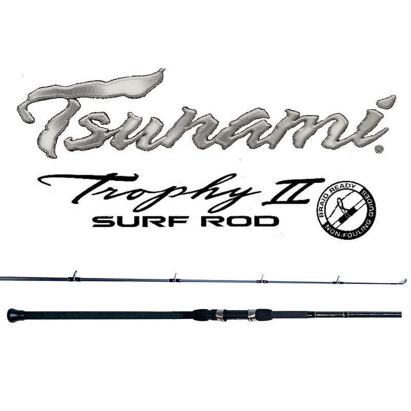 Tsunami Trophy II Surf Conventional Casting Rods