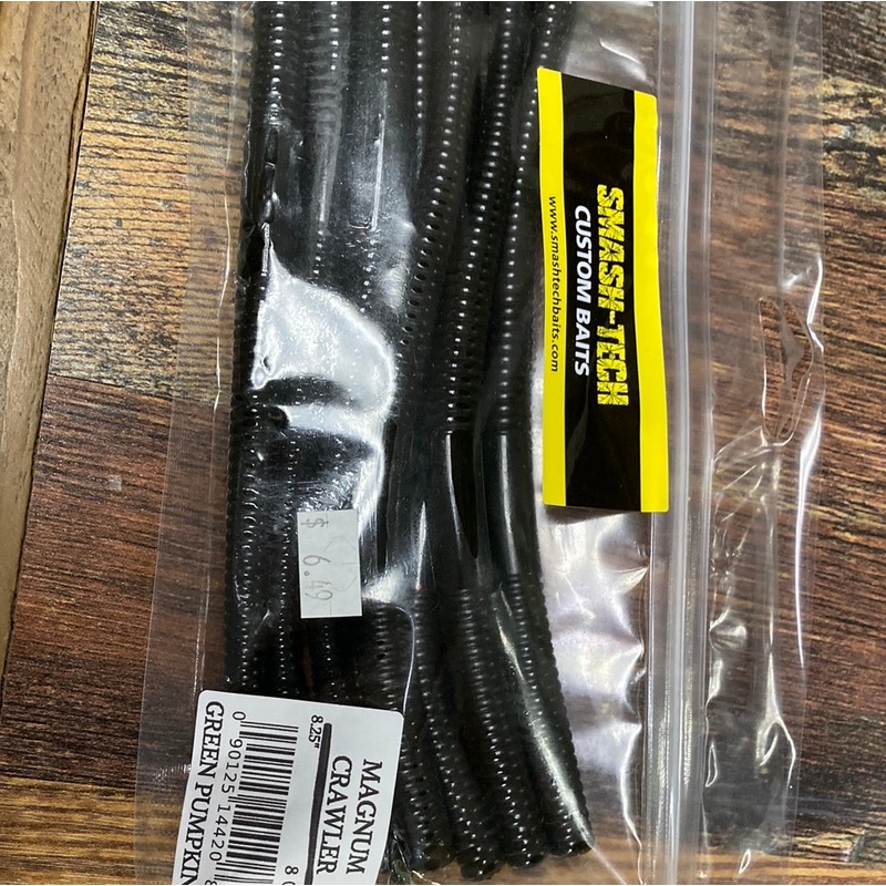 Smash Tech Magnum Crawler 8.25" Green Pumpkin