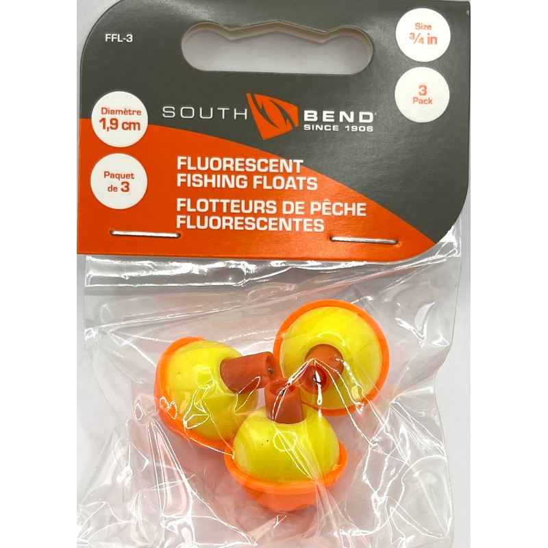 South Bend Fluorescent Round Floats