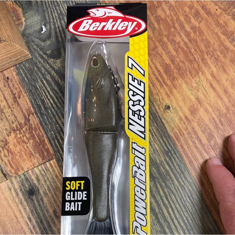 Berkley Nessie 7" Green Pumpkin