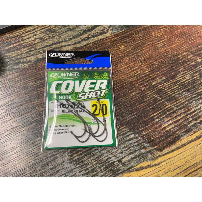 Owner Cover Shot 2/0 Silky Gray