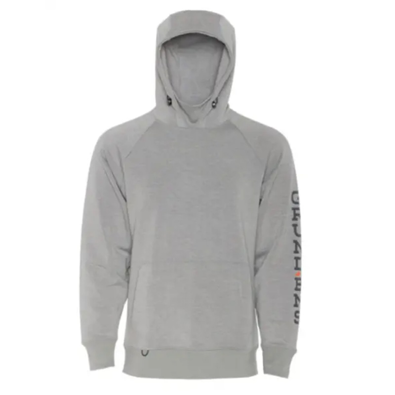 Grundens Dillingham Tech Hoodie "Metal Heather"