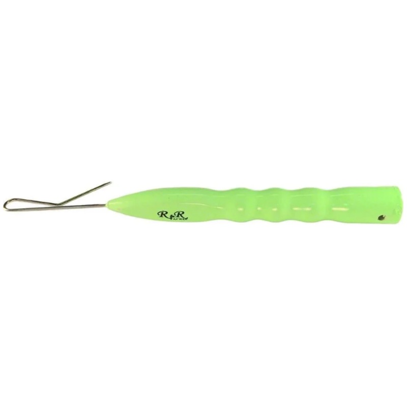 R&R Small Dehooker Green Glow Handle