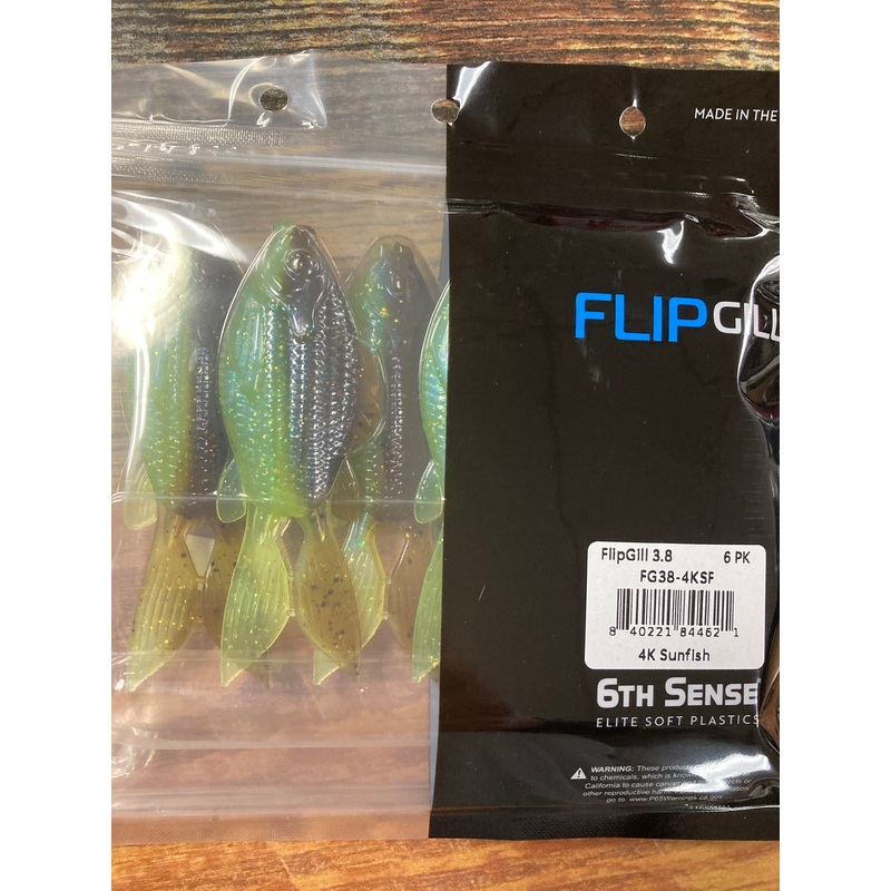 6th Sense Flipgill 3.8 - 4K Sunfish
