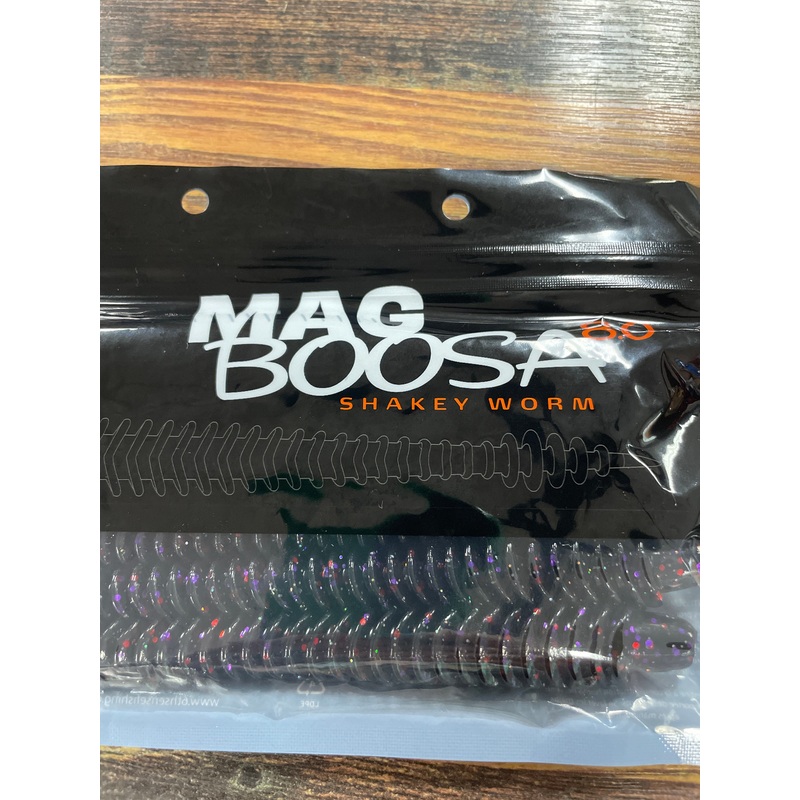 6th Sense Mag Boosa 8.0 Shakes Worm Cosmic Black