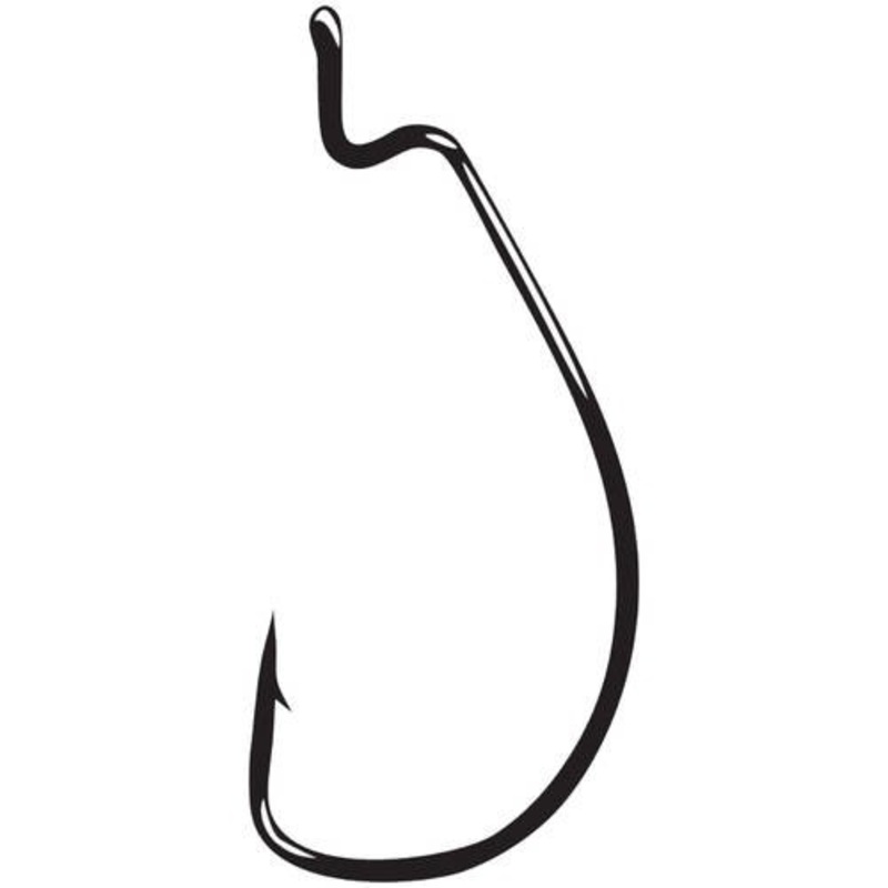 Gamakatsu OffSet Shank Worm EWG-Black