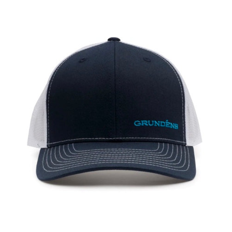 Grundens Offset Embroidered Logo Trucker
