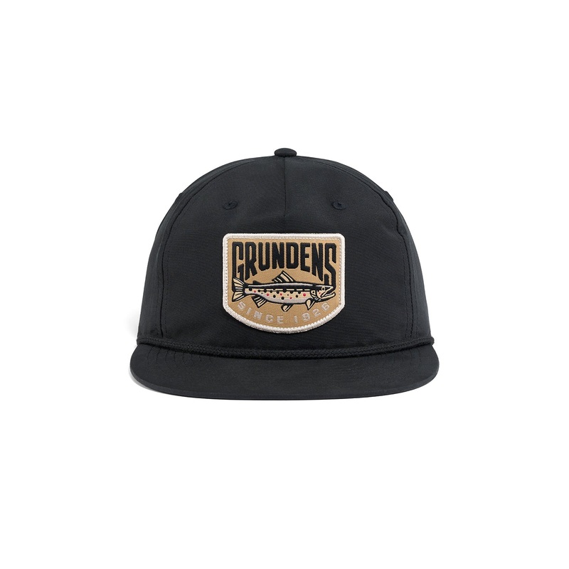 Grundens Trout Patch Rope Trucker Hat
