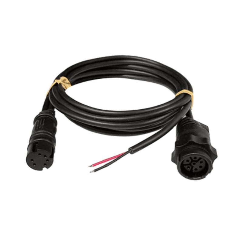 Lowrance HOOK2-4X to 7pin Blue Transducer Adapter & Power Cable