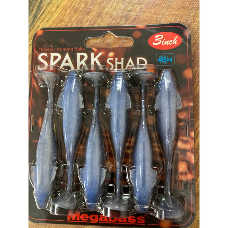 Megabass Spark Shad 3 USA Albino