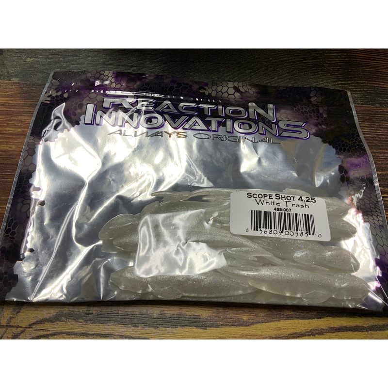 Reactions Innovations Scope Shot 4.25" White Trash