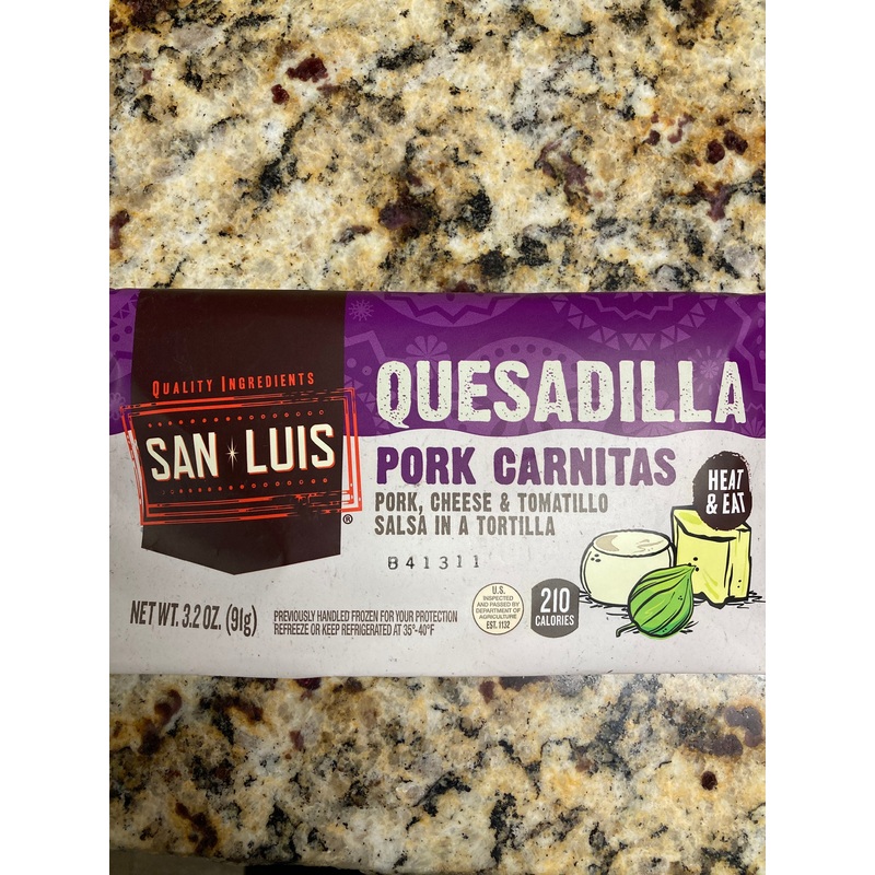 San Luis Quesadilla - Pork Carnits