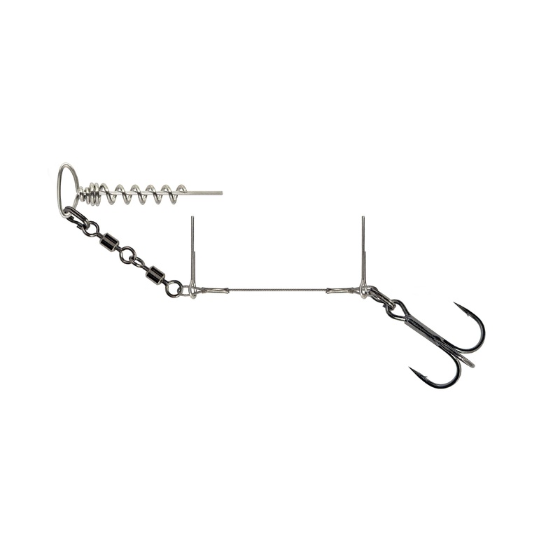 Savage Gear SPIN RIG 13CM 0.7MM SGY 3/0 2PCS