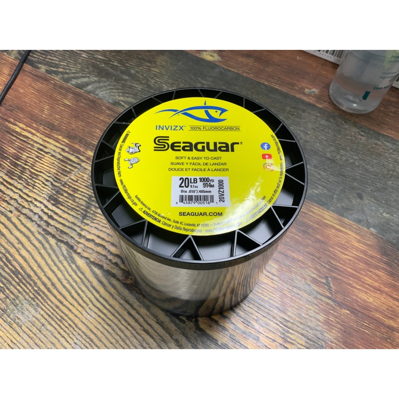 Seaguar Invizx Fluoro 20lb. 1000 yds