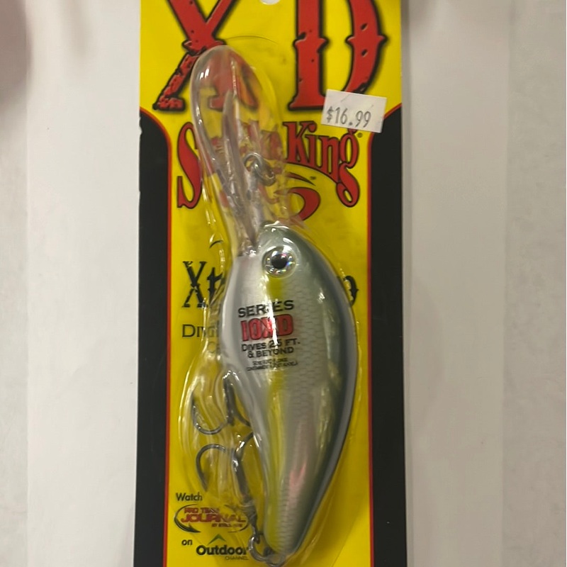 Strike King 10XD Dives 25 & Beyond Chartreuse Sexy Shad