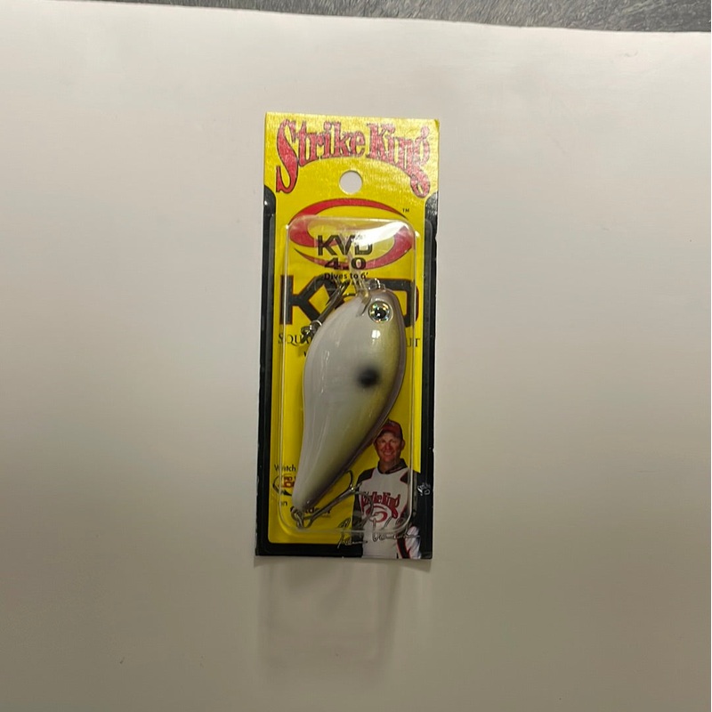 Strike King KVD 4.0 Dives to 6 Tennessee Shad