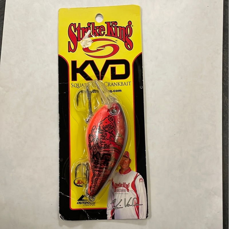 Strike King KVD 8.0 Square Bill Dives 7 Chili Craw