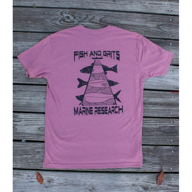Fish and Grits Marine Research Tee