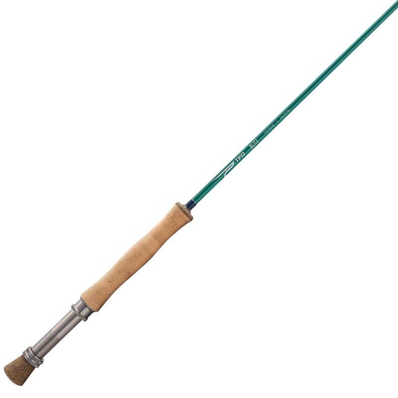 Temple Fork Outfitters 9FT0IN 6wt 4pc Blitz Fly Fishing Rod with Case