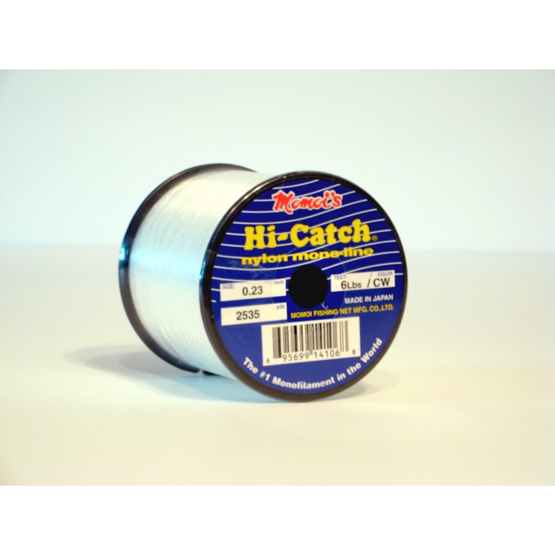 Momoi Hi-Catch Nylon Monofilament Line 1/4lb Spools