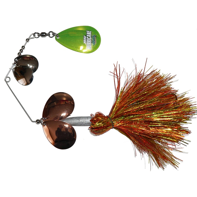 Musky Mayhem Tackle Mini Hurricane Spinnerbait