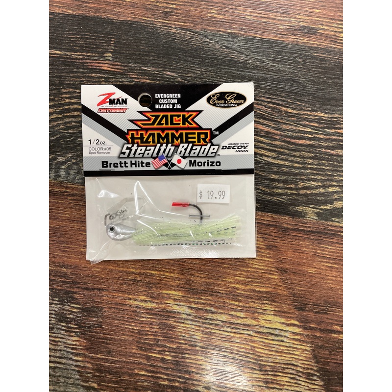 Z Man Jack Hammer Stealth Blade 1/2 oz Spot Remover