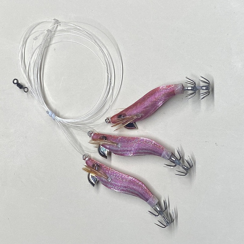 Monomoy Tackle - Squid Jig Triple Sabiki Rig